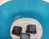 簡単☆食パン一枚分のチョコクリーム作り方2写真