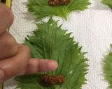シソ巻きの味噌（少量）作り方8写真