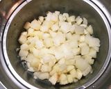 赤ワインで梨ジャム作り方1写真