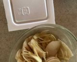 いぶりがっこ風漬物で納豆ご飯作り方1写真