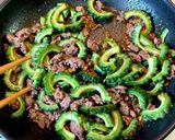 ゴーヤと挽肉の玉子炒め作り方6写真
