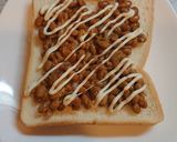 納豆マヨトーストまいこ風作り方3写真