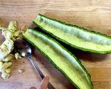ゴーヤと挽肉の玉子炒め作り方1写真