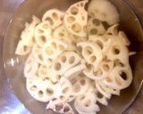 レンコンと人参のきんぴら♪作り方1写真