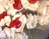 ポークケチャップ♪玉ねぎしいたけピーマン作り方7写真