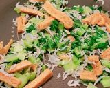子どもも食べる小松菜とじゃこの和風パスタ作り方6写真