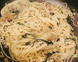 子どもも食べる小松菜とじゃこの和風パスタ作り方8写真