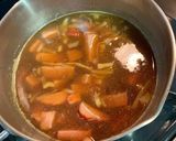 顆粒スープで簡単、魚介鶏ガラつけ麺作り方5写真
