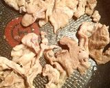 残っためかぶと豚肉と卵炒め☆作り方2写真