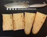 レバーパテのチーズトースト作り方1写真
