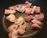 鳥もものトマトビネガー炒め作り方1写真