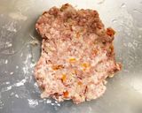 レンジトマト卵炒めなすとひき肉の重ね蒸し作り方2写真