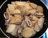コク旨☆イカと大根の醤油マヨ炒め作り方4写真