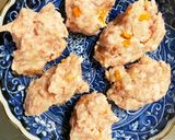 レンジトマト卵炒めなすとひき肉の重ね蒸し作り方3写真