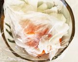 レンジトマト卵炒めなすとひき肉の重ね蒸し作り方7写真