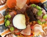 レンジトマト卵炒めなすとひき肉の重ね蒸し作り方17写真