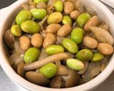 [簡単]枝豆・しめじ・玉ねぎのチーズ焼き作り方4写真