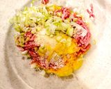 ※和風肉団子ハンバーグ※作り方1写真