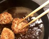 ※和風肉団子ハンバーグ※作り方5写真