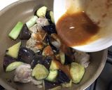 鶏となすのピリ辛味噌炒め作り方6写真