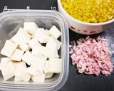 高野豆腐クルトン&甘酒ポン酢ドレのサラダ作り方2写真