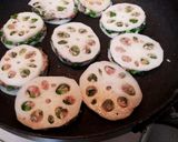 レンコンはさみ焼き☆餃子風味作り方6写真