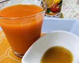 柿酢と野菜ジュースで健幸ドリンク作り方4写真