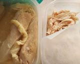 ふわふわ鶏むね肉サラダ用作り方5写真