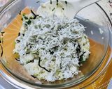 柿酢の混ぜご飯～しらすと塩昆布～作り方5写真
