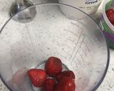 苺のヨーグルトチョコスムージー作り方1写真