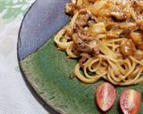 ハラミとブロッコリーｄｅ激うまパスタ作り方7写真