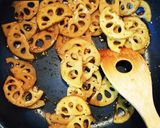 常備菜☆一品追加☆レンコンのきんぴら作り方5写真
