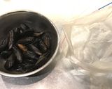 ムール貝の冷凍保存→マルニエール調理方法作り方6写真