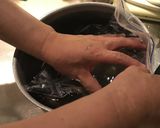 ムール貝の冷凍保存→マルニエール調理方法作り方9写真