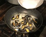 ムール貝の冷凍保存→マルニエール調理方法作り方27写真