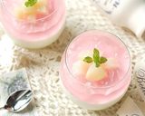 ふわとろ～♡もも缶丸ごとムースゼリー♡作り方8写真