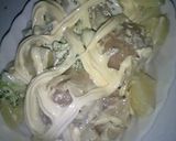 しゅうまいじゃがいもブロッコリーマヨ焼き作り方3写真