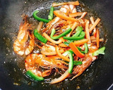 本当に激うま！タイ風海老の黒胡椒炒め　作り方7写真