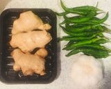 青唐辛子とニンニクと生姜の魔法の調味料作り方1写真