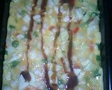 □お好み焼きっぽい卵焼き□作り方2写真