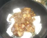 残りものカレーと豆腐で、麻婆豆腐カレー丼作り方3写真