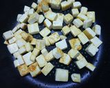 豆腐とアボカドの温かいサラダ作り方5写真