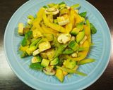 豆腐とアボカドの温かいサラダ作り方11写真