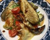 ナスのニンニク味噌チーズ焼き作り方4写真