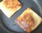 納豆包み焼き作り方4写真