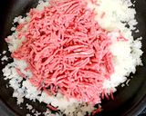 ハンバーグ風炒め作り方3写真