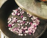 簡単☆キノコとバジルのオイルライス作り方3写真
