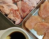 漬け鶏焼き作り方1写真