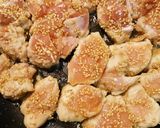 漬け鶏焼き作り方5写真