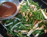 鶏肉の青椒肉絲作り方9写真